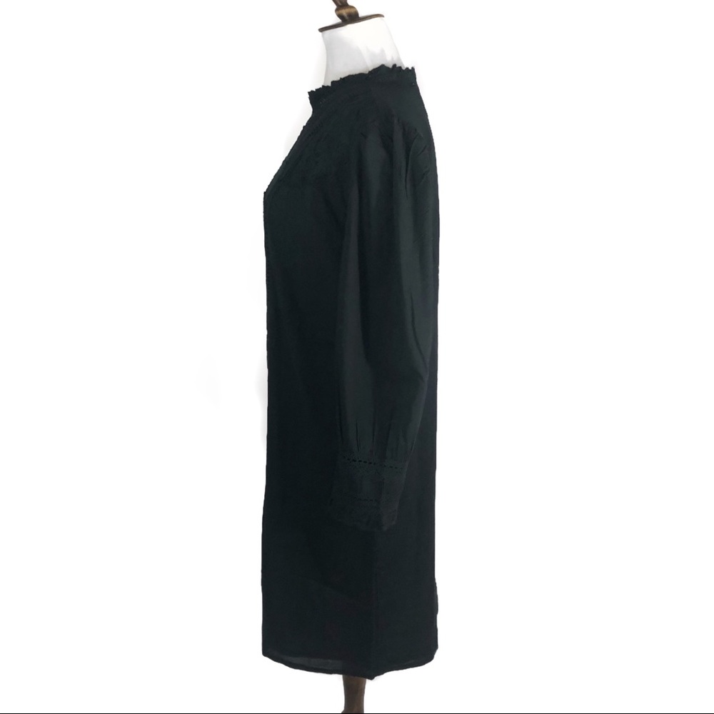 🔴SOLD🔴Anthropologie Farm Rio Black Dress L - Picture 6 of 13